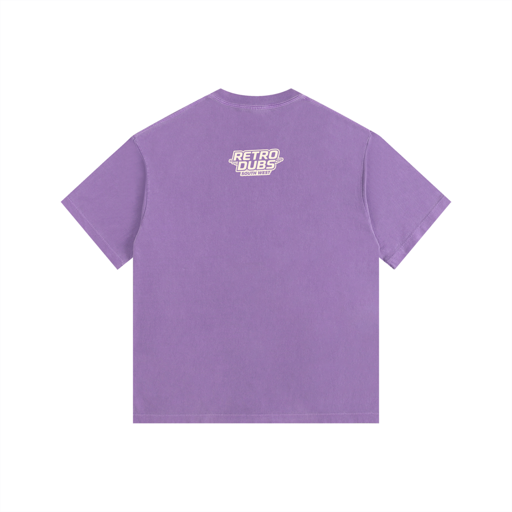 Vintage Washed Oversized Cotton T-Shirt