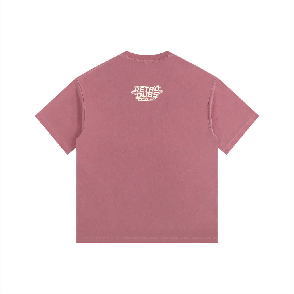 Vintage Washed Oversized Cotton T-Shirt