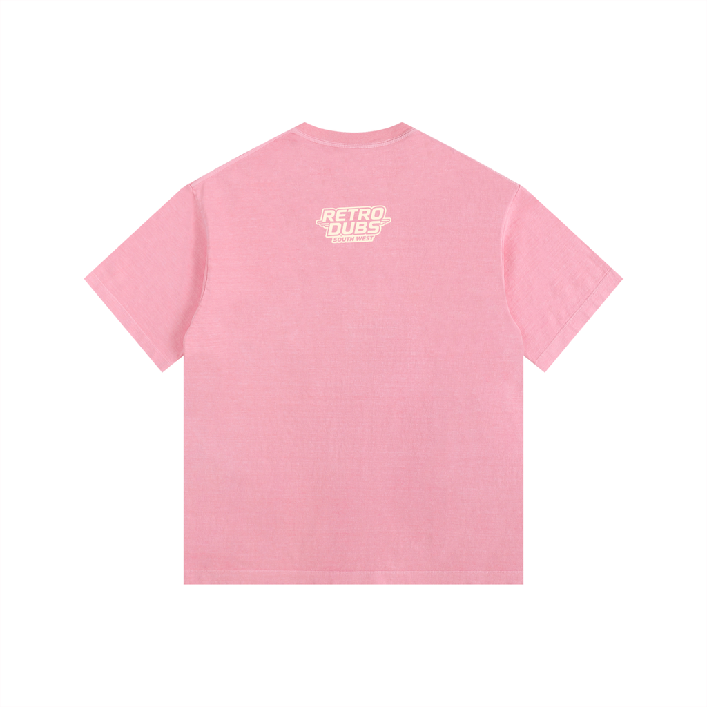 Vintage Washed Oversized Cotton T-Shirt
