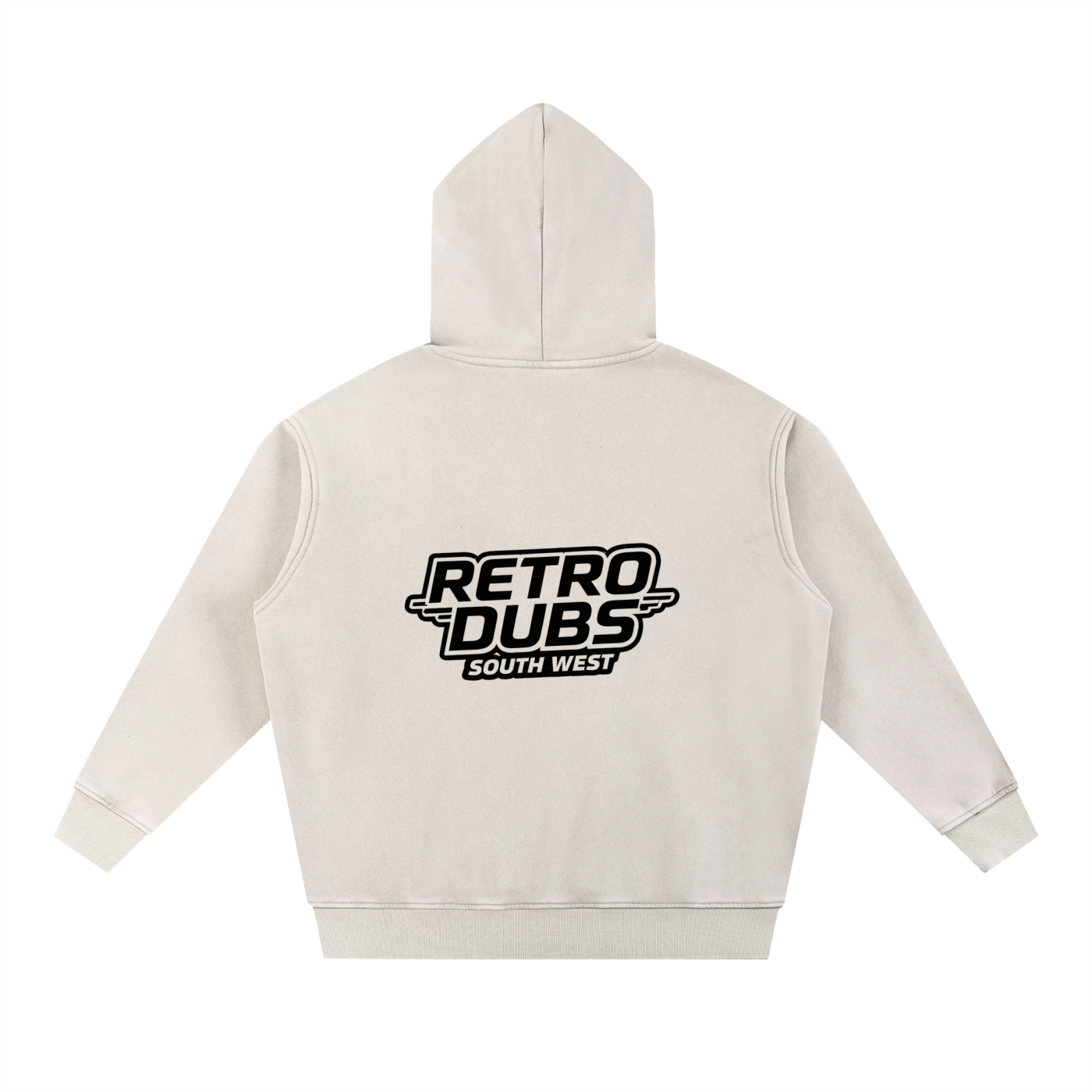Snow Wash Fleece Oversize Hoodie