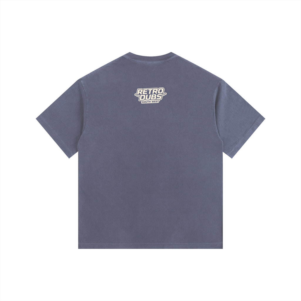 Vintage Washed Oversized Cotton T-Shirt