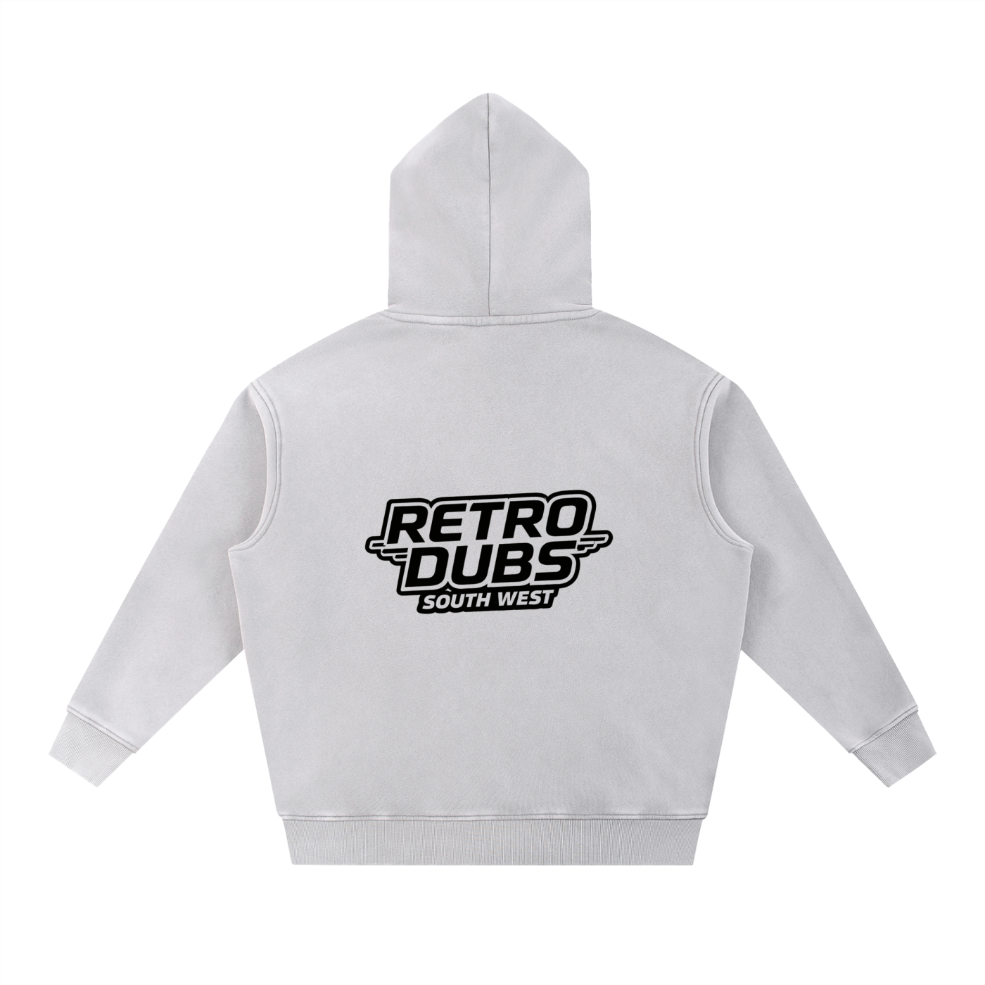 Snow Wash Fleece Oversize Hoodie