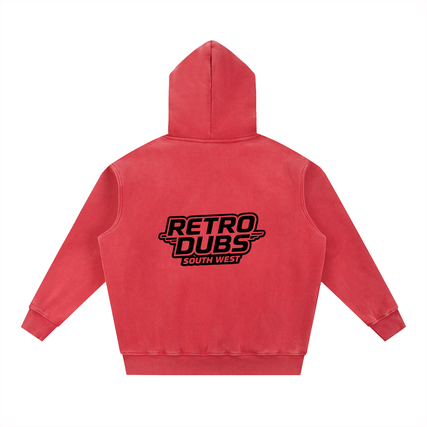 Snow Wash Fleece Oversize Hoodie