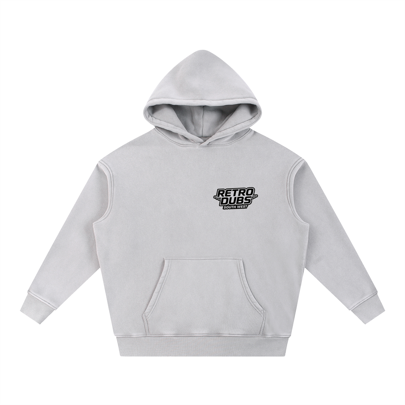 Snow Wash Fleece Oversize Hoodie