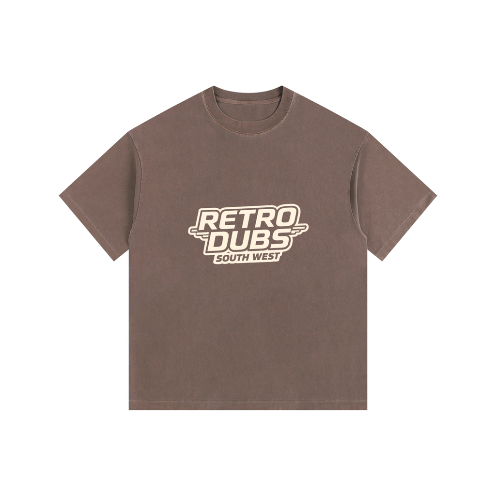 Vintage Washed Oversized Cotton T-Shirt