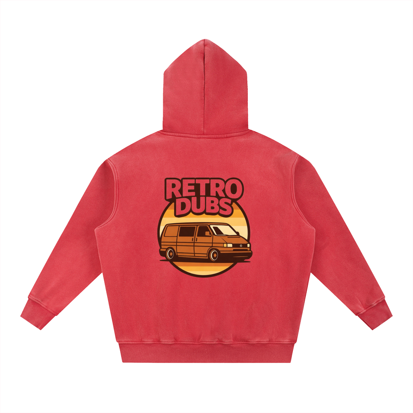 Snow Wash Fleece Oversize Hoodie