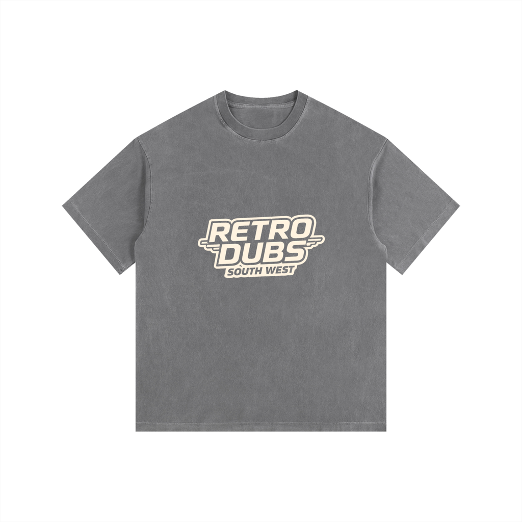 Vintage Washed Oversized Cotton T-Shirt