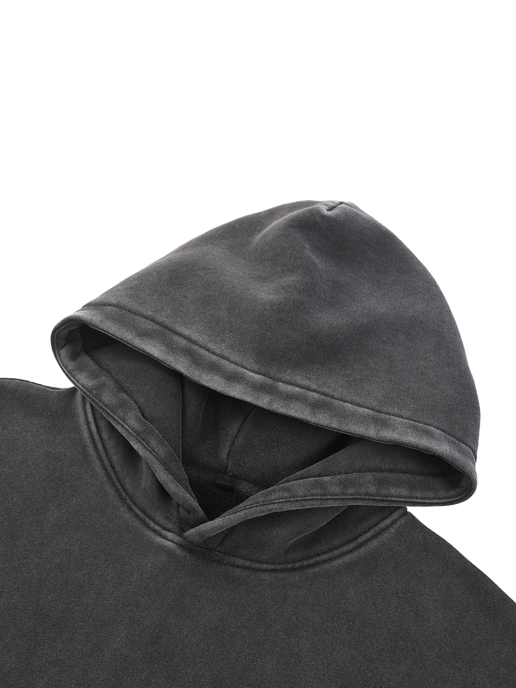 RD77 BEACH GIRL Snow Wash Fleece Oversize Hoodie